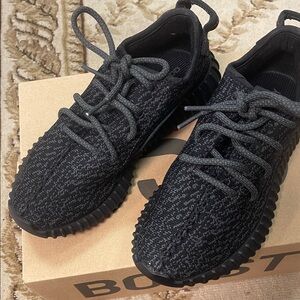 adidas YZY boost black and grey